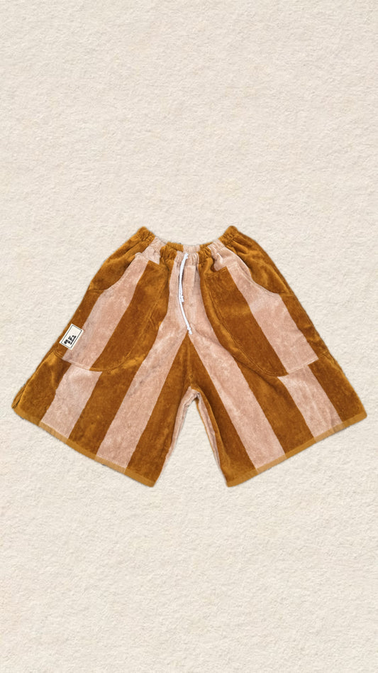 Bermudas de toalla.