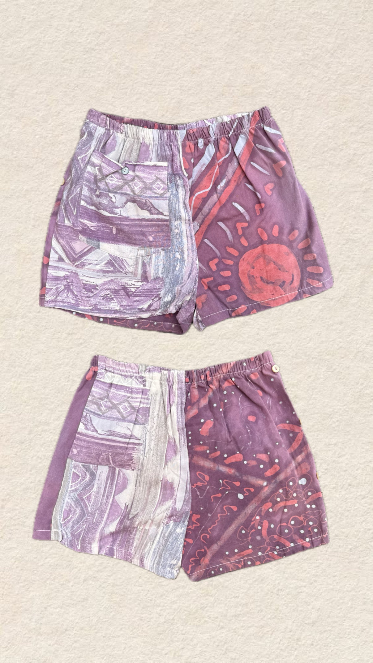 shorts de camisa vintage (6-7 años)