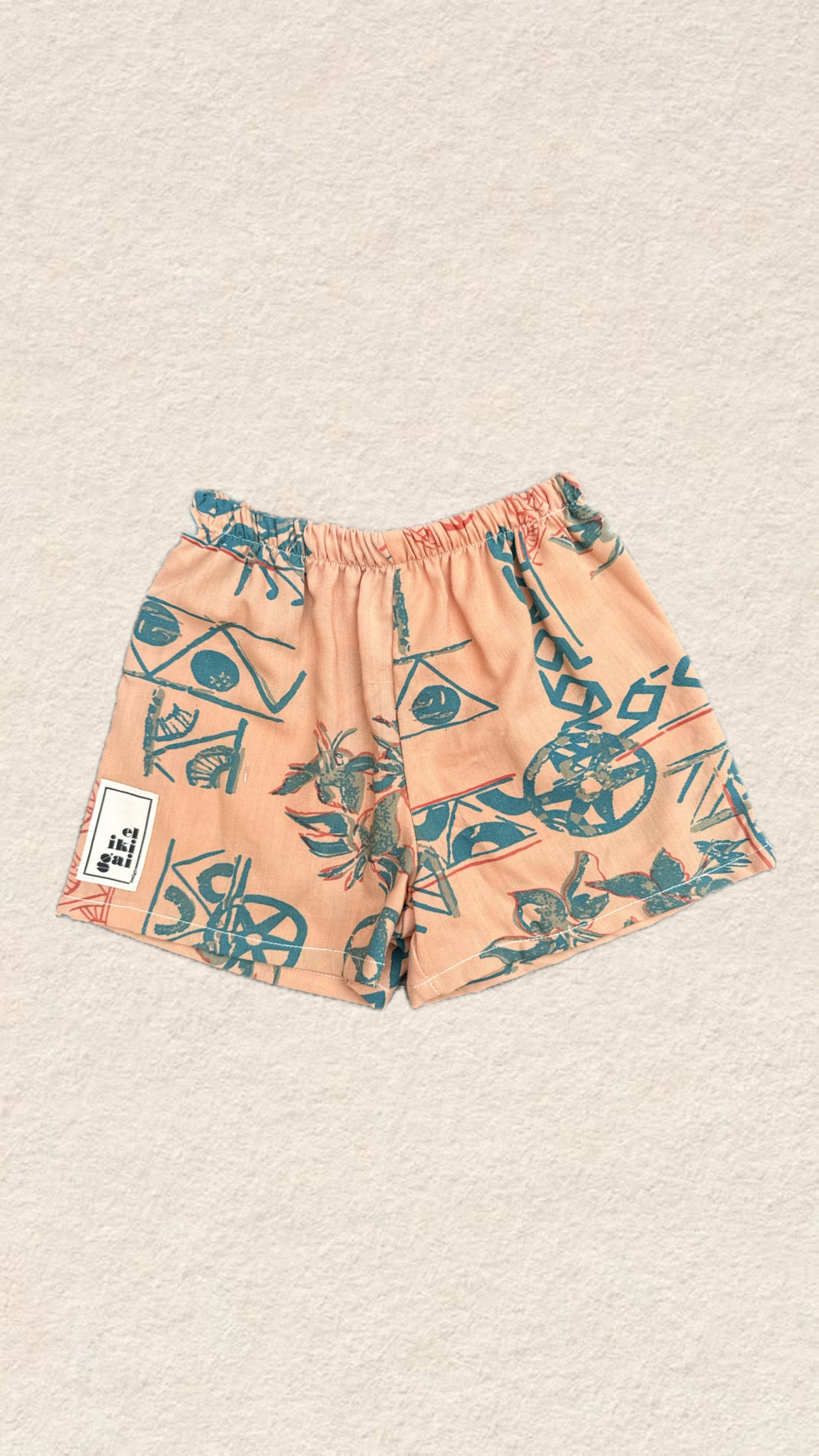 shorts de camisa vintage (3 años)
