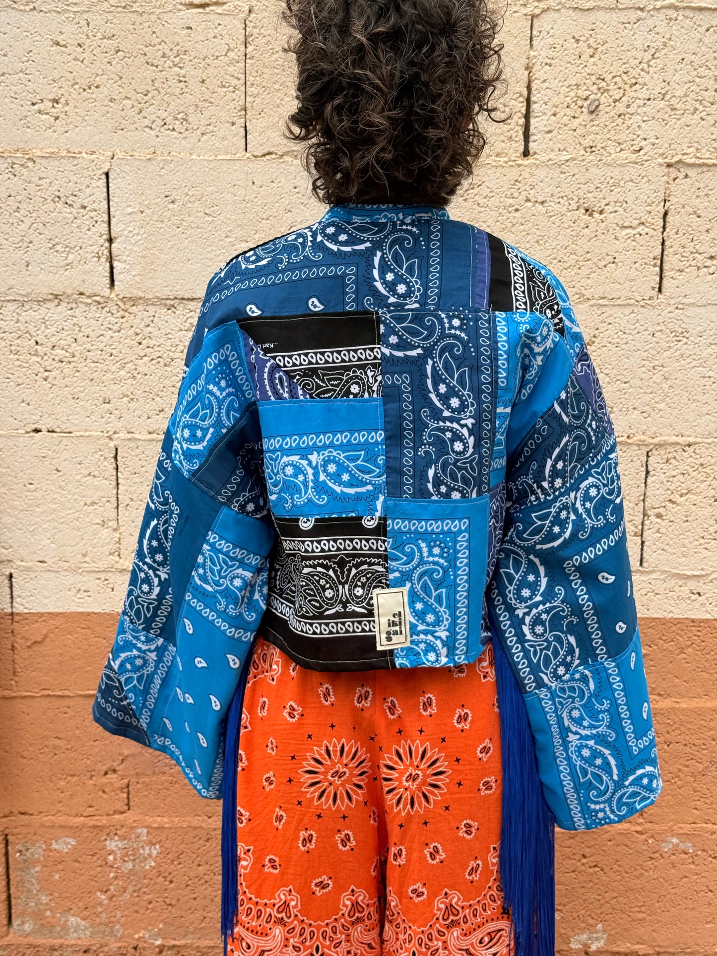Kimono con flecos
