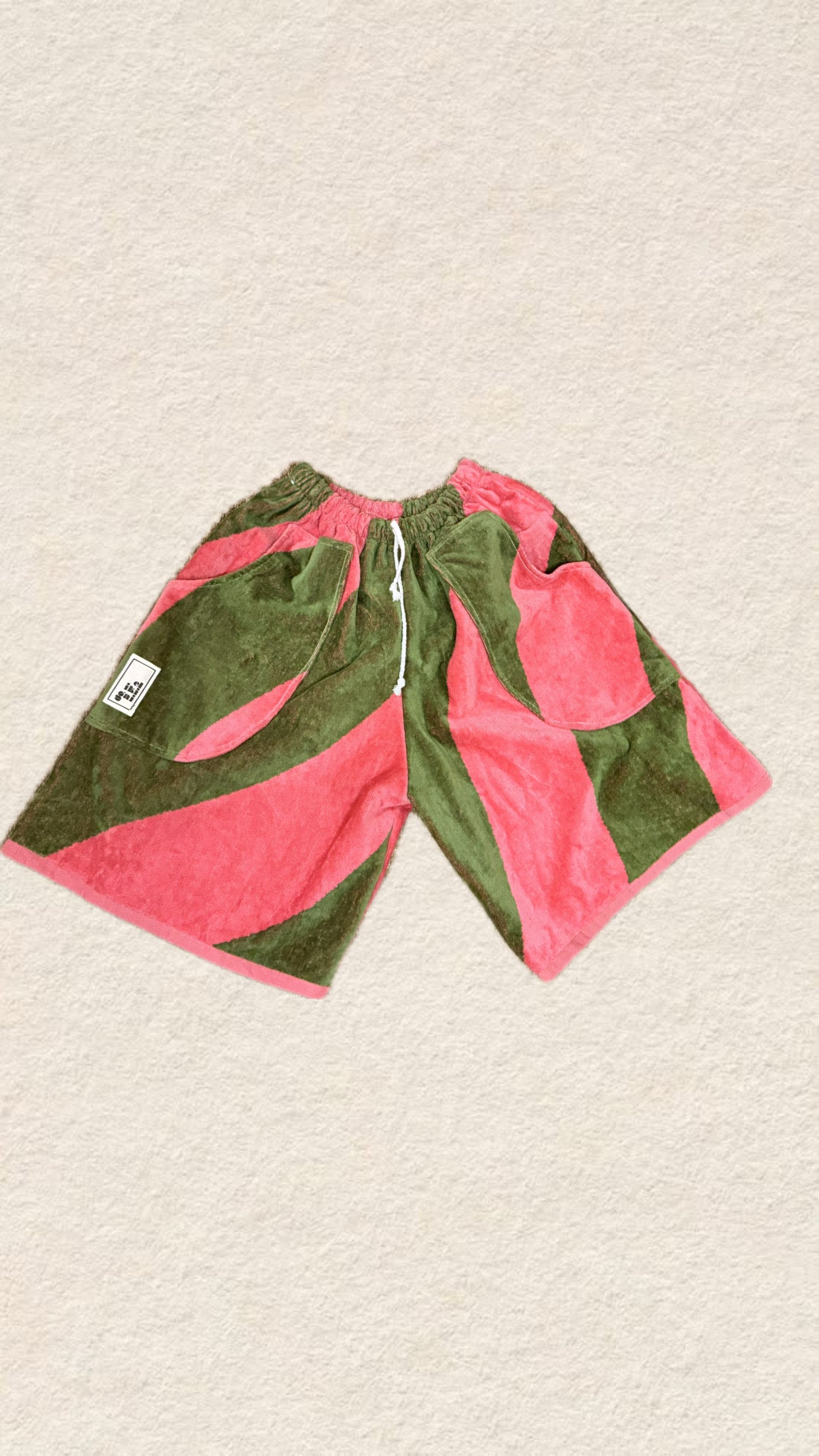 Bermudas de toalla.