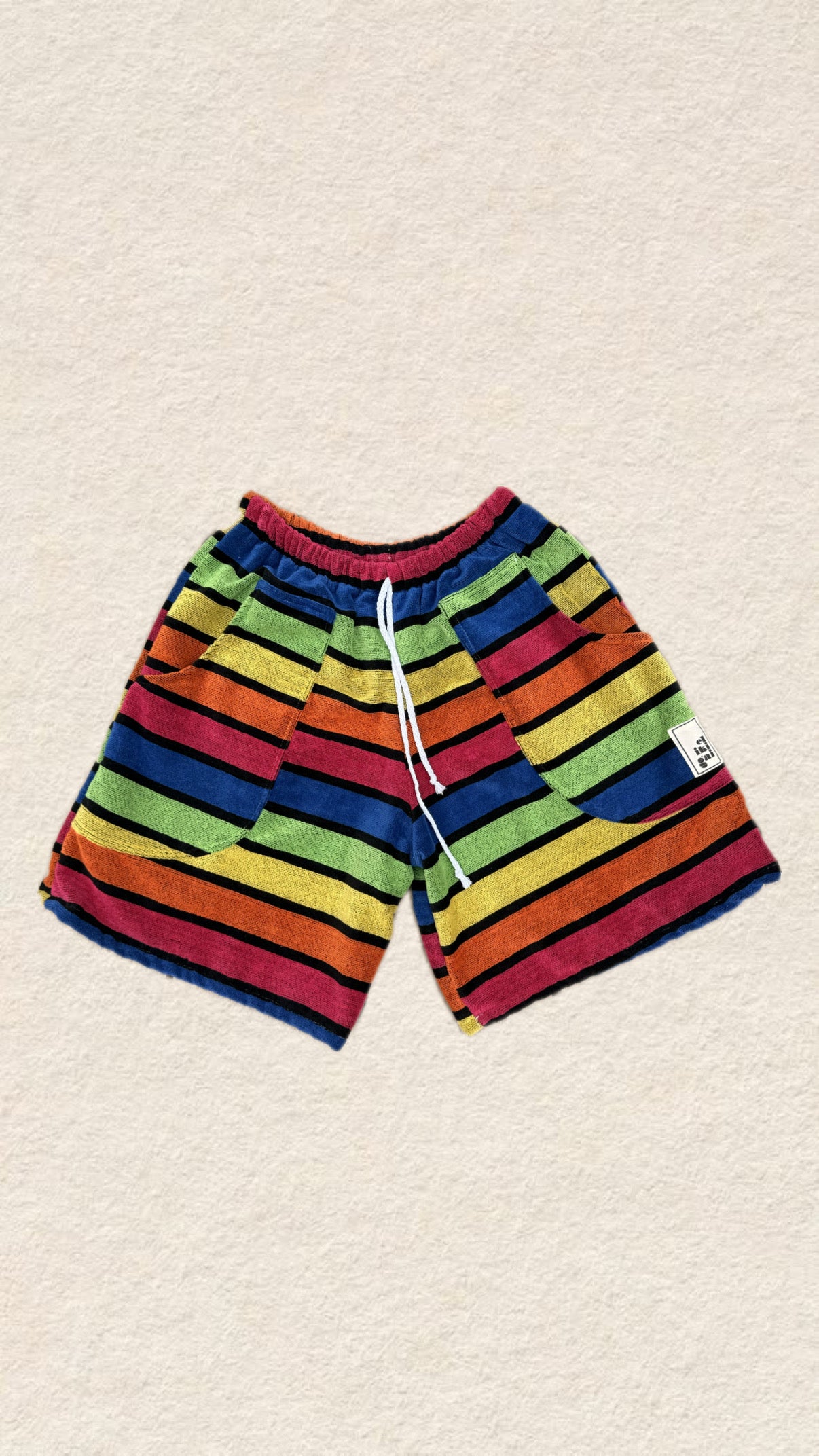 Bermudas de toalla.