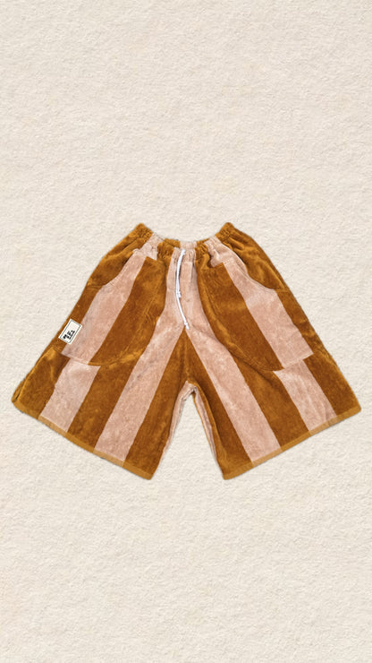 Bermudas de toalla.