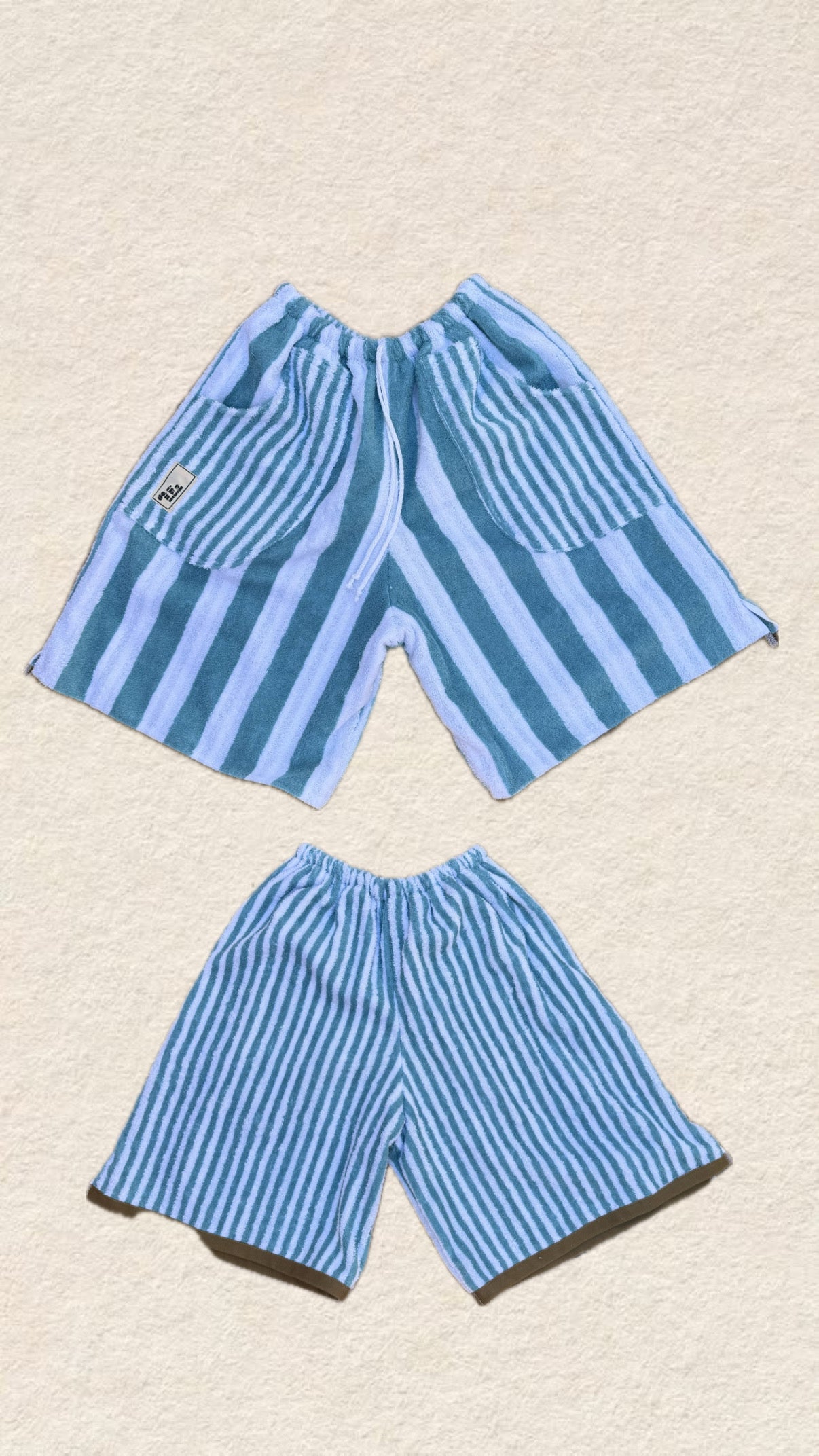 Bermudas de toalla.