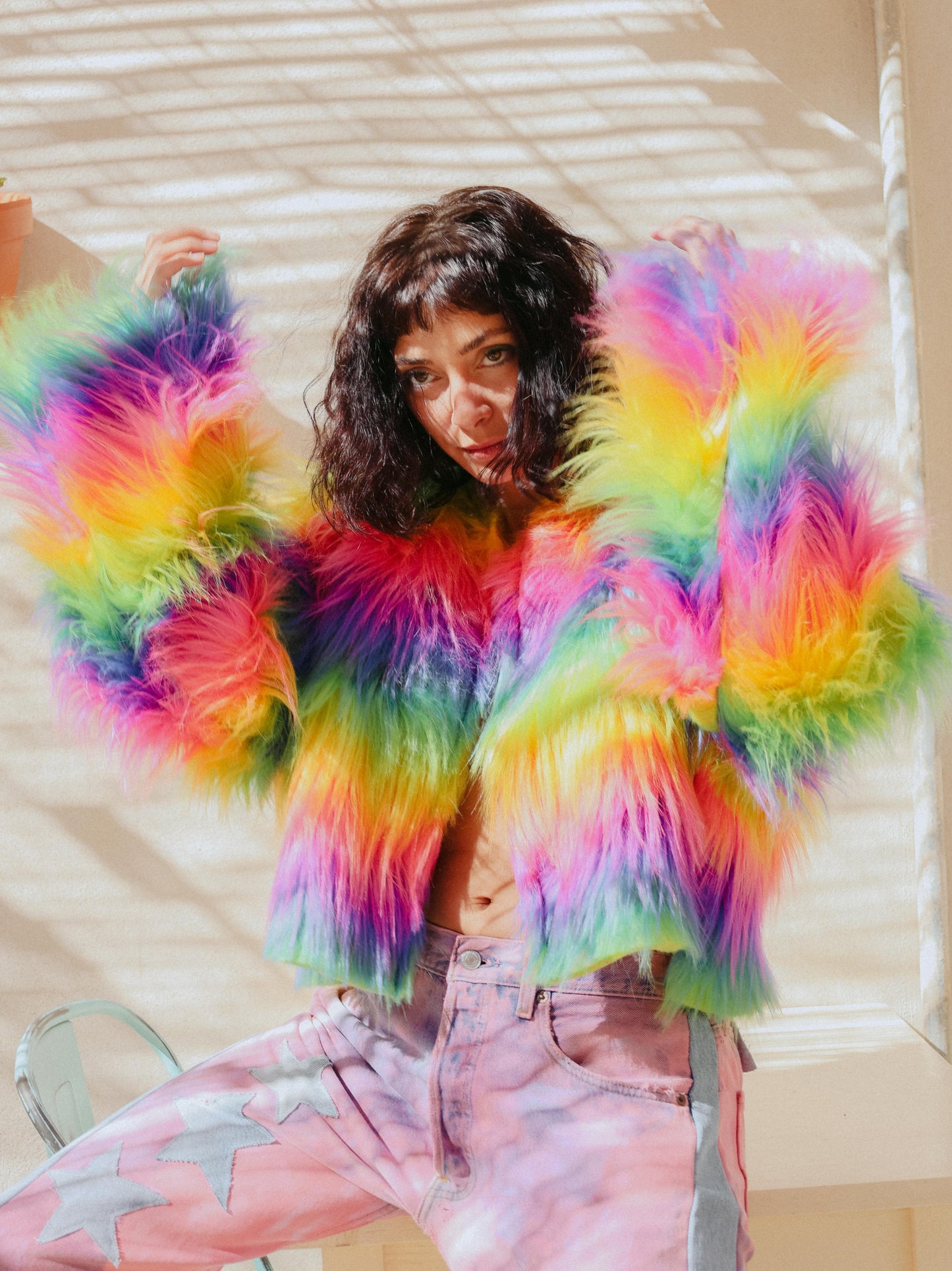 Rainbow jacket