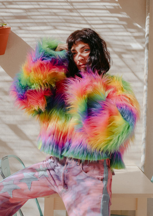 Rainbow jacket
