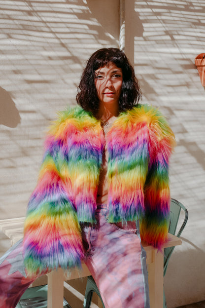 Rainbow jacket