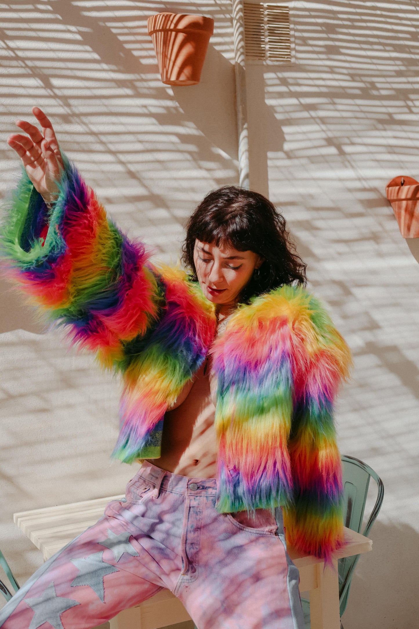 Rainbow jacket