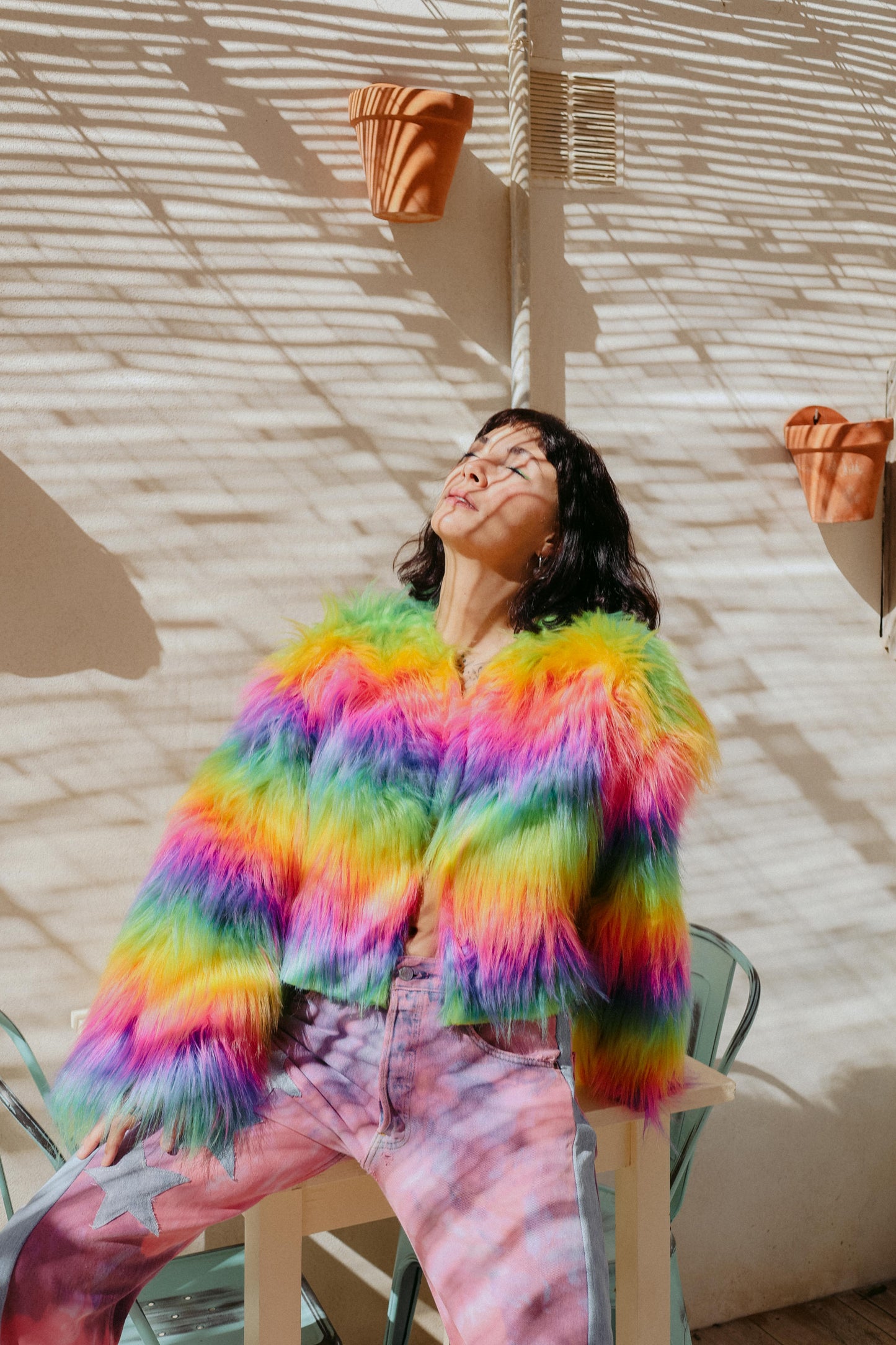 Rainbow jacket
