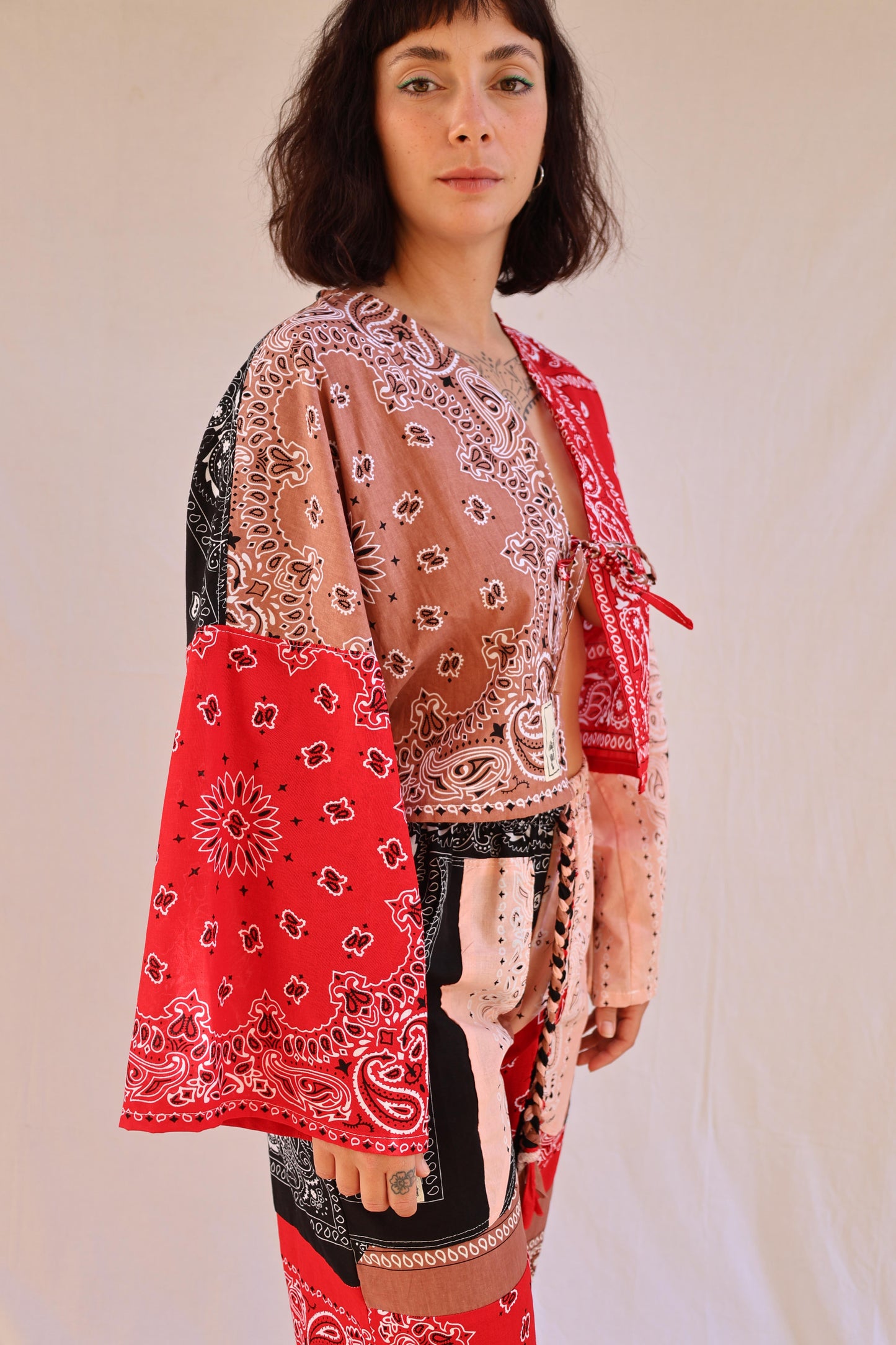 Kimono crop