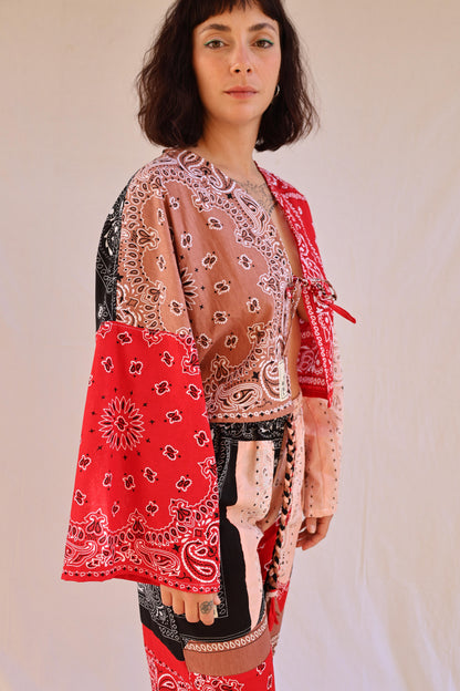 Kimono crop