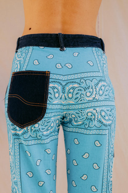 Pantalón patchwork