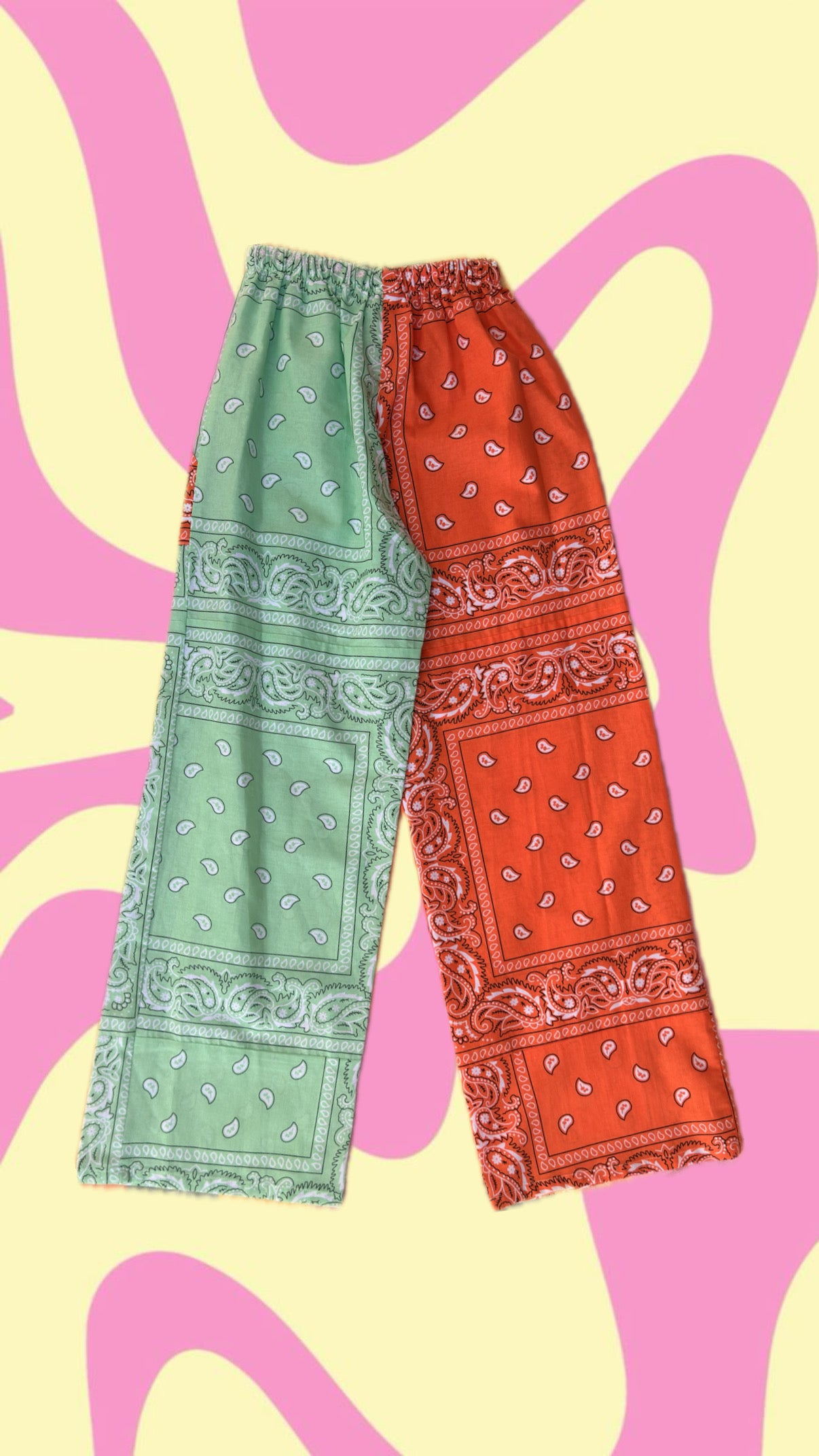 Iki pants (bicolor)