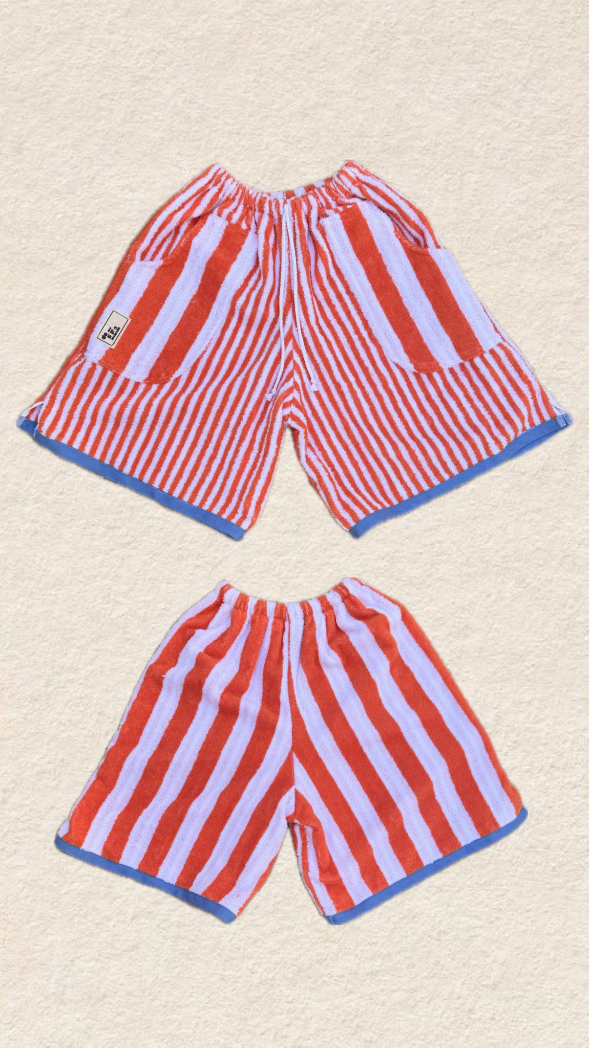 Bermudas de toalla.