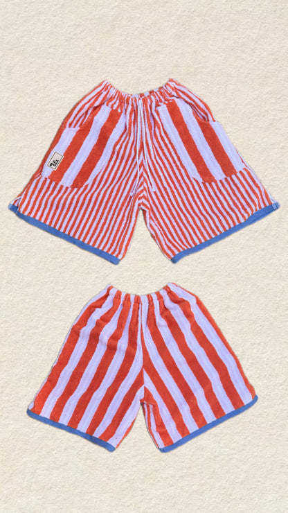 Bermudas de toalla.