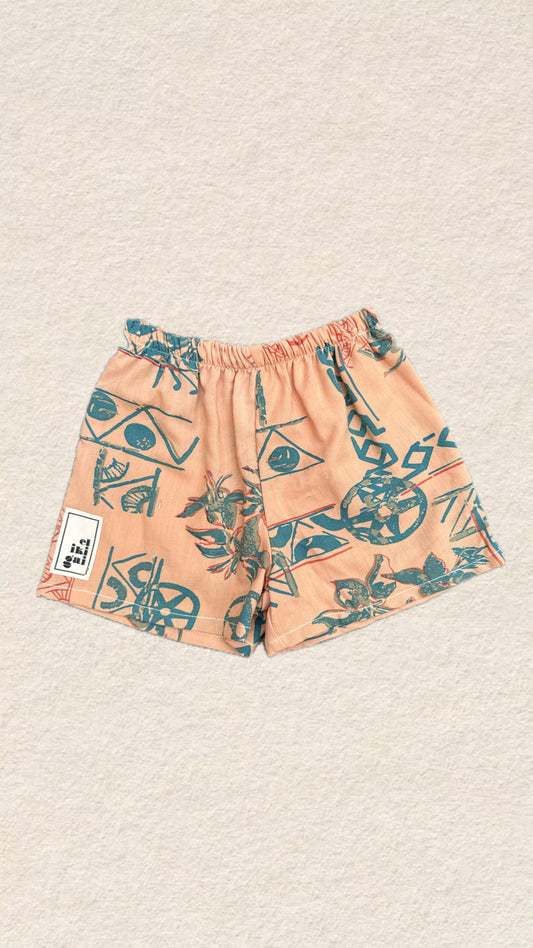 shorts de camisa vintage (3 años)