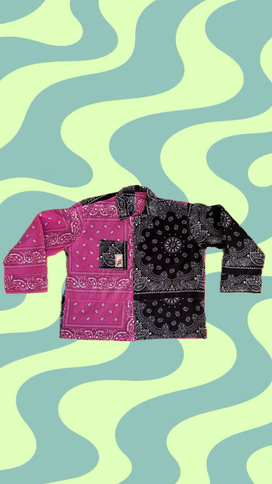 Camisa bicolor