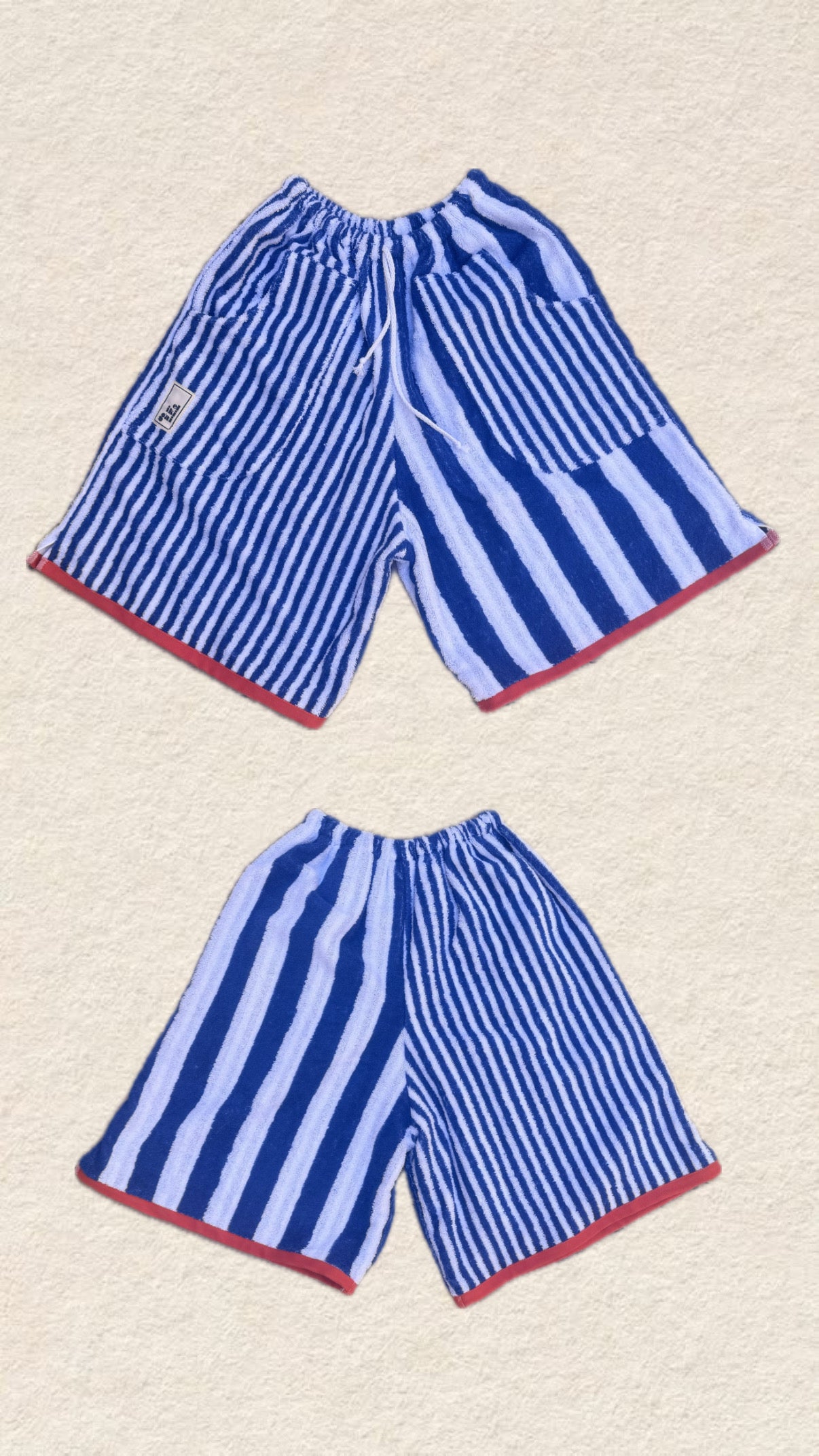 Bermudas de toalla.