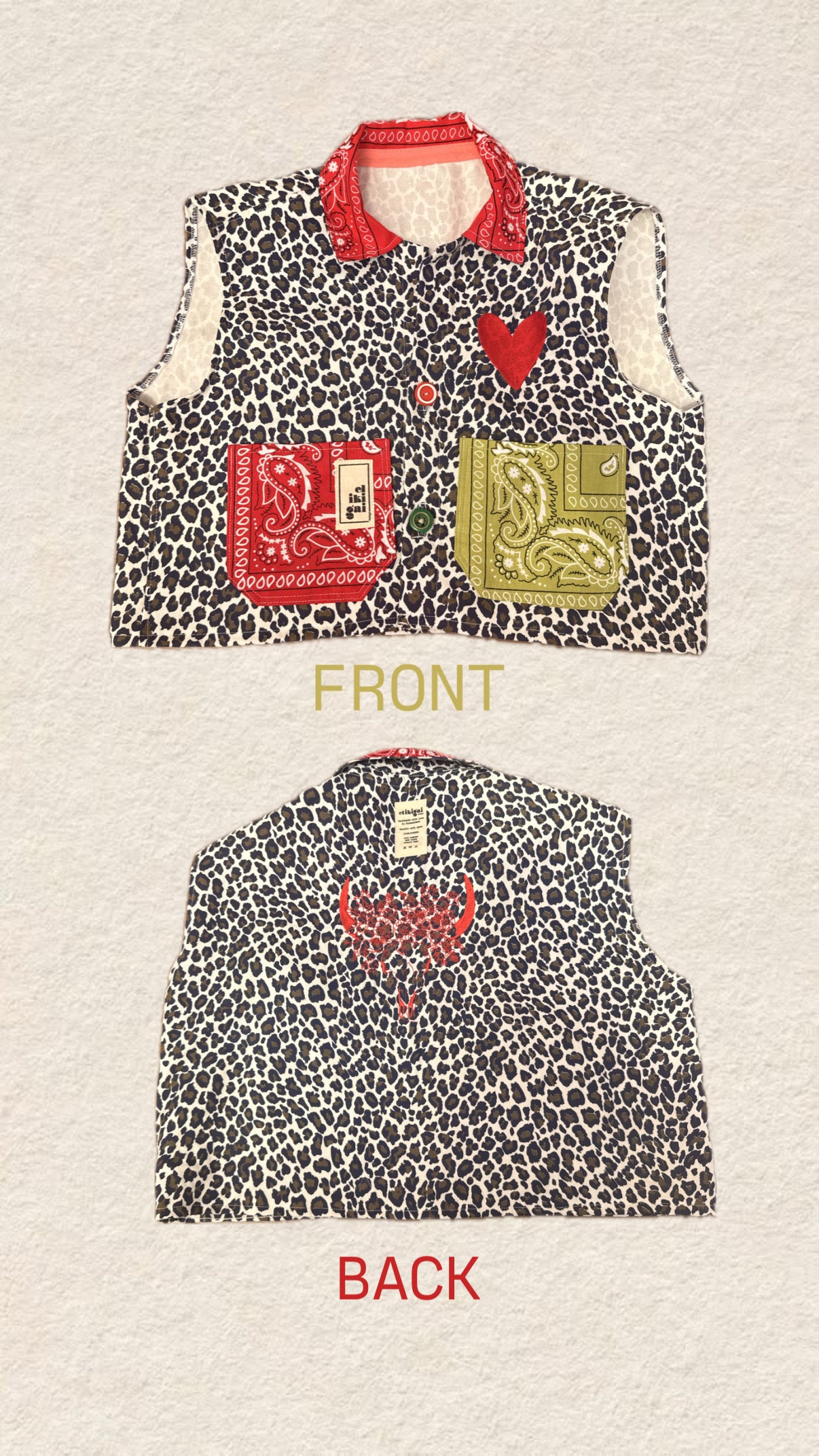 Chaleco leopard love