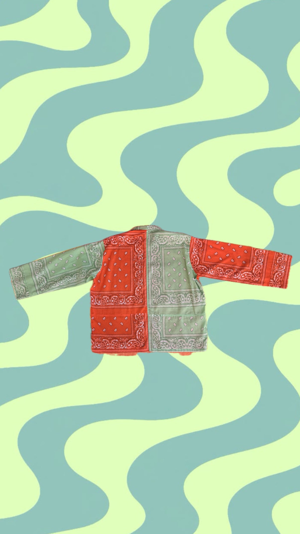 Camisa patchwork