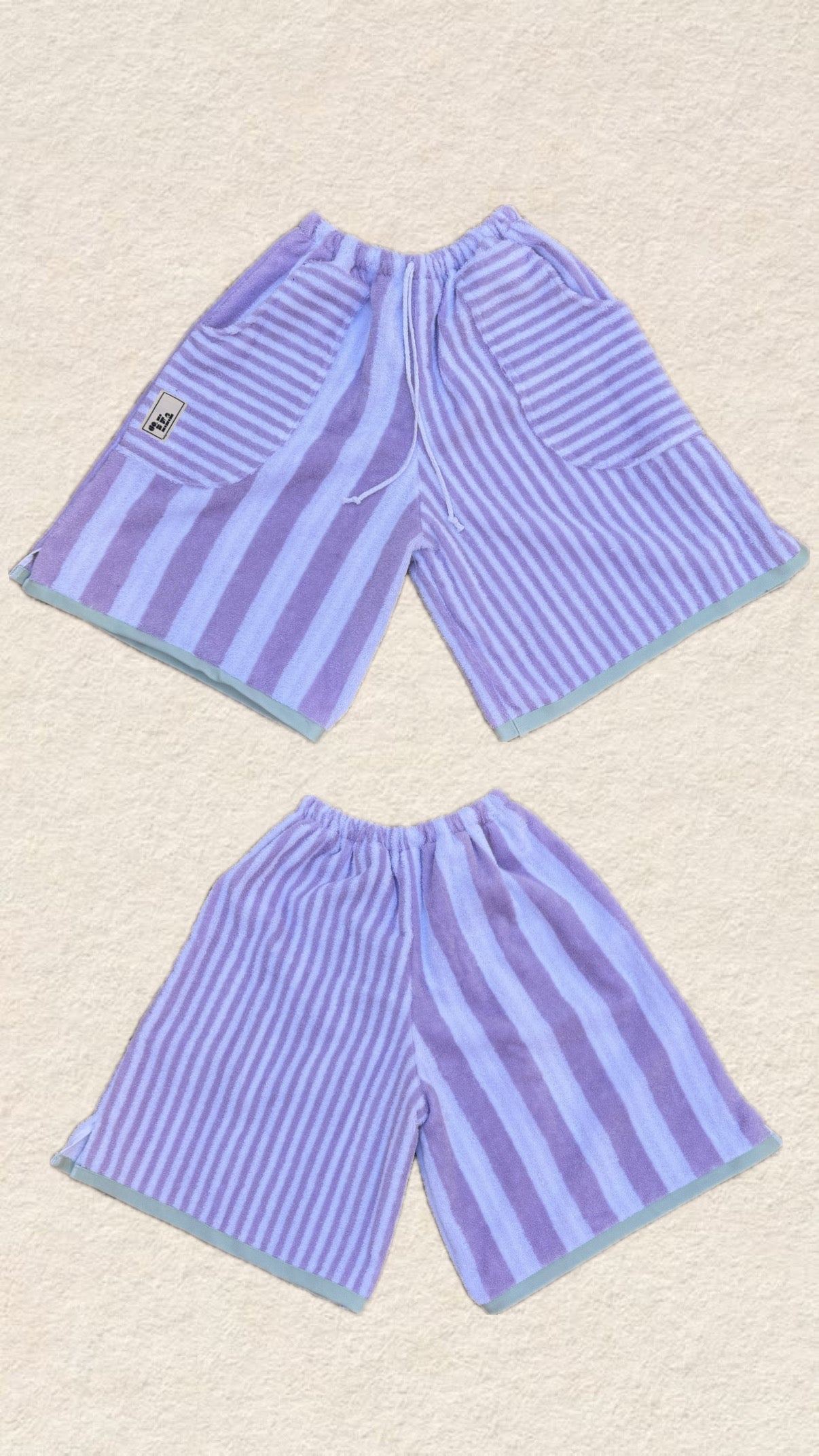 Bermudas de toalla.