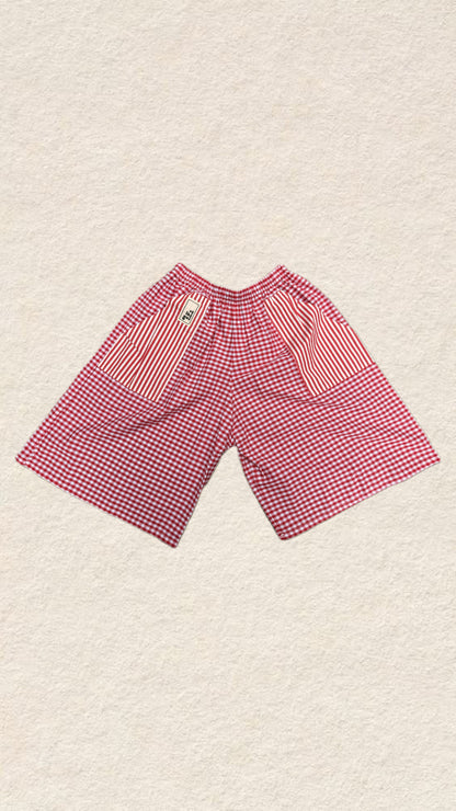 Bermudas de vichy