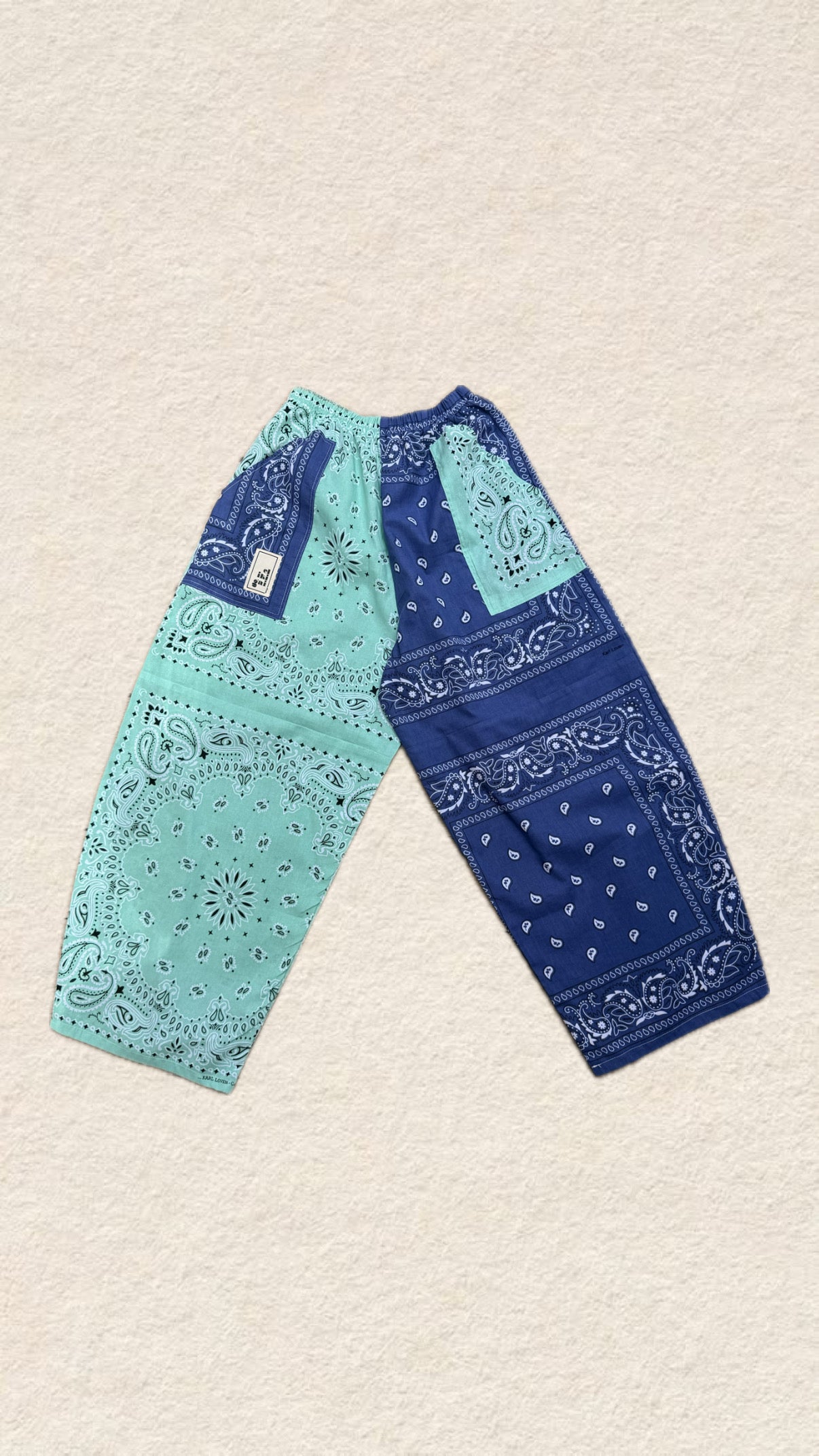 Bandana over pants