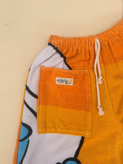 Bermudas de toalla.