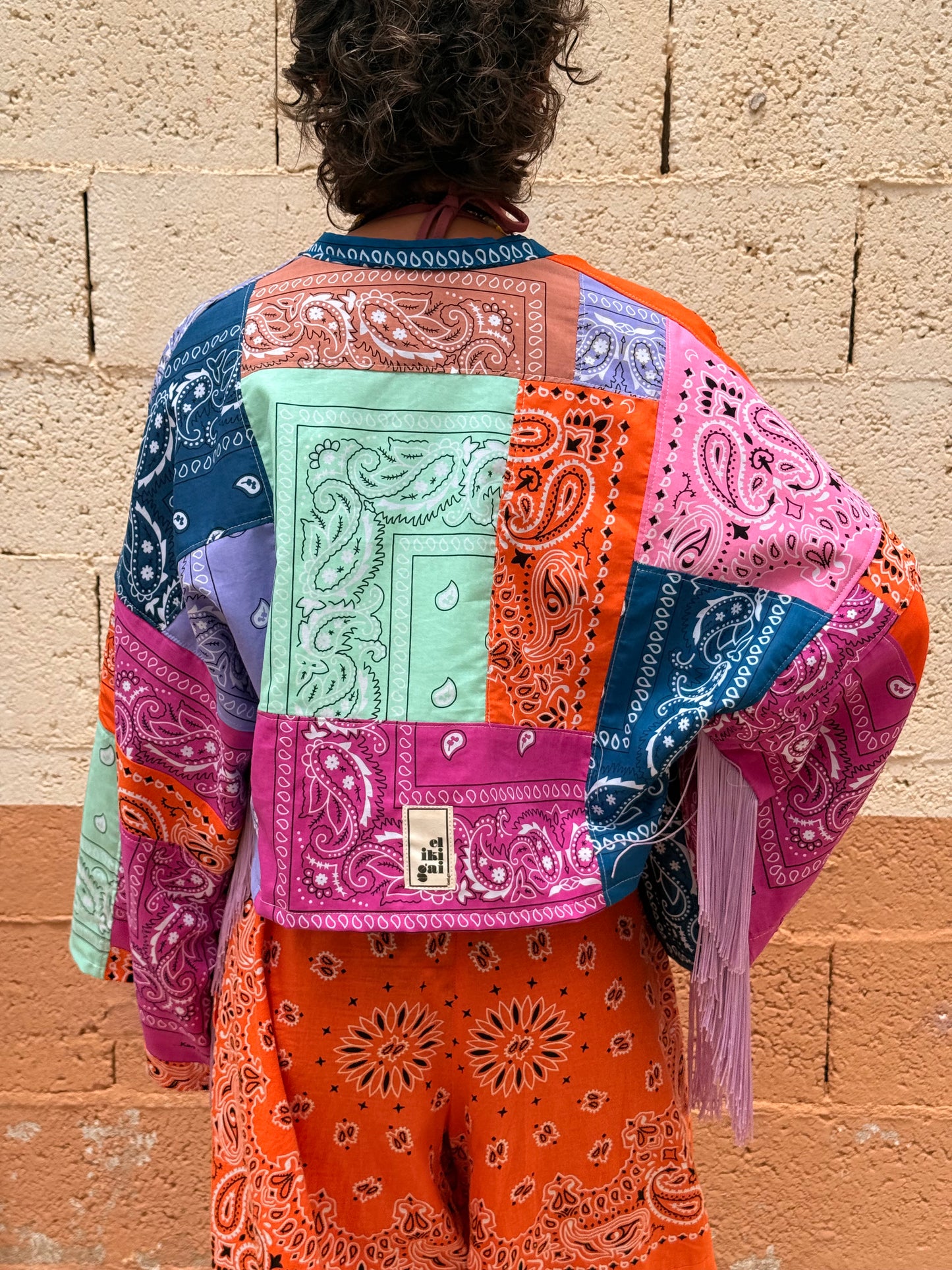Kimono con flecos