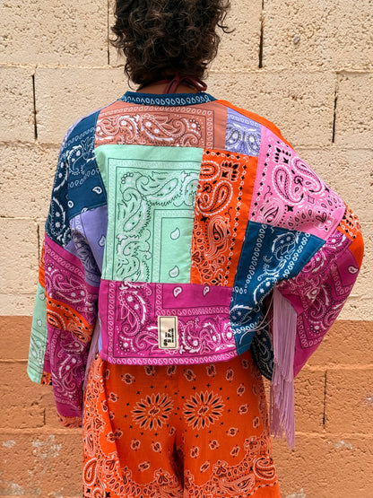Kimono con flecos