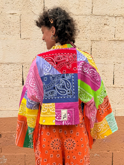 Kimono con flecos