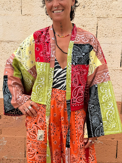 Kimono con flecos