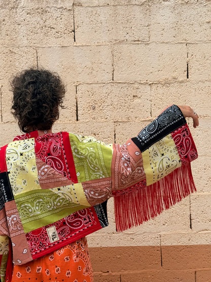 Kimono con flecos