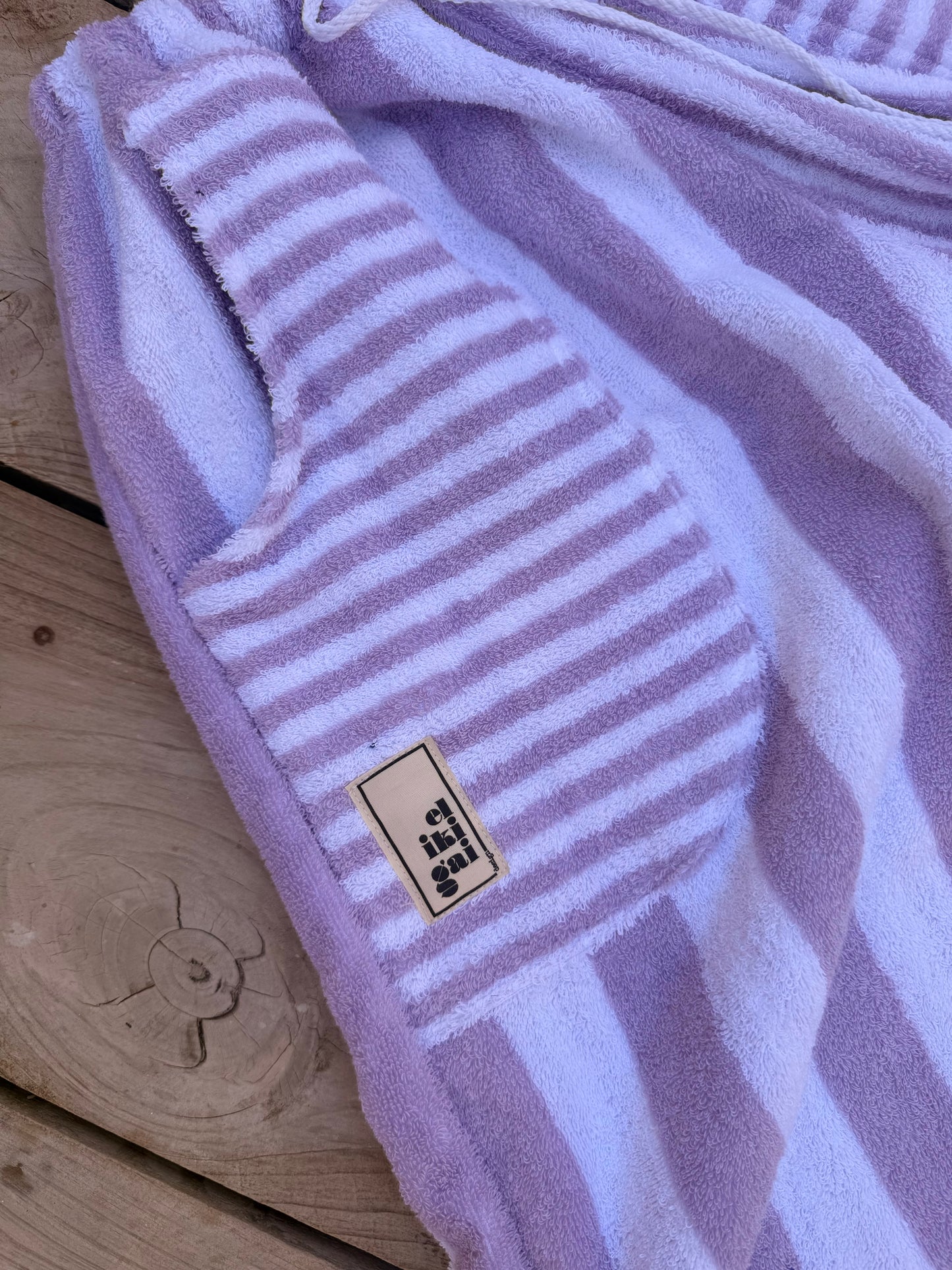 Bermudas de toalla.