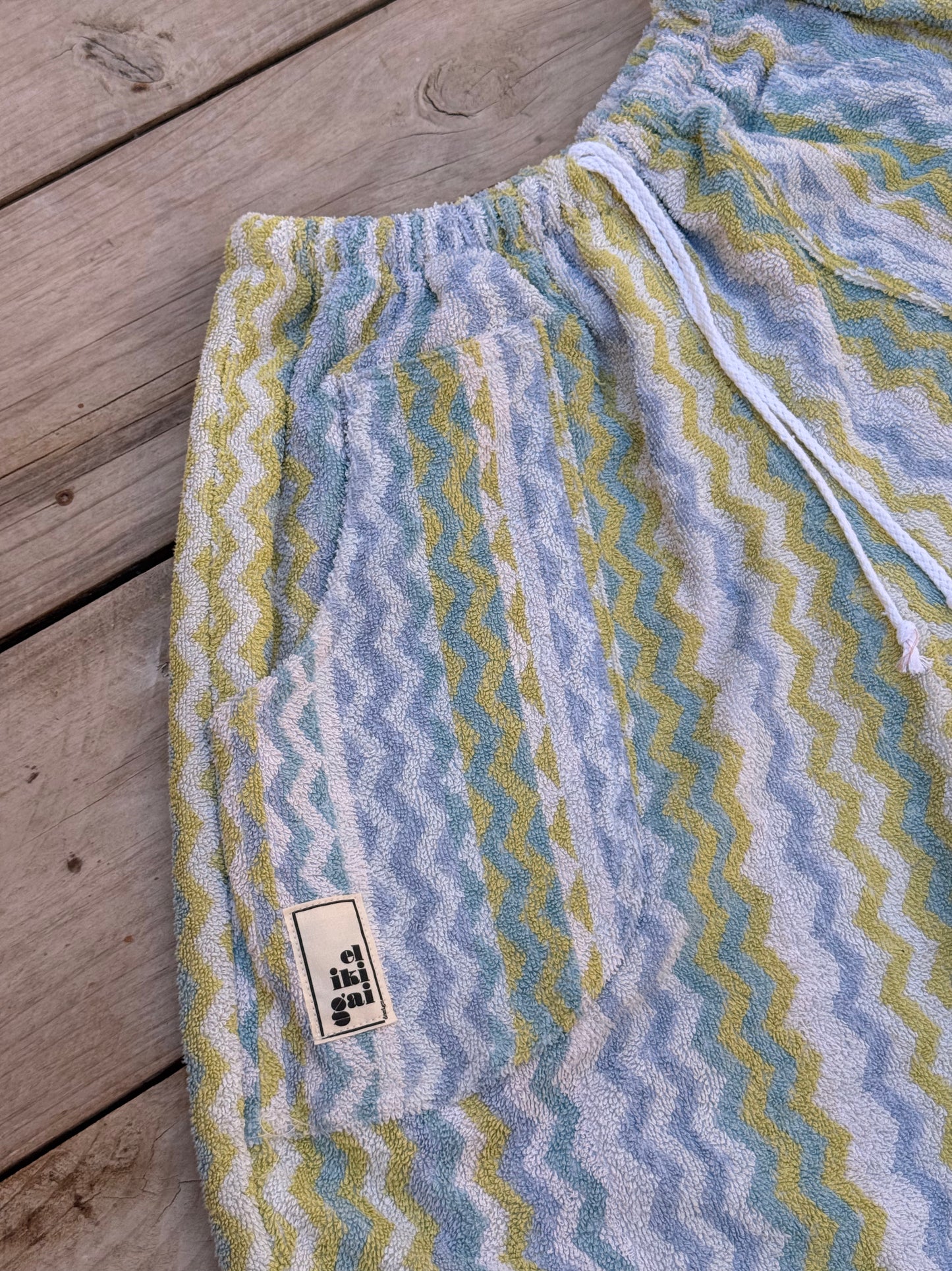 Bermudas de toalla.