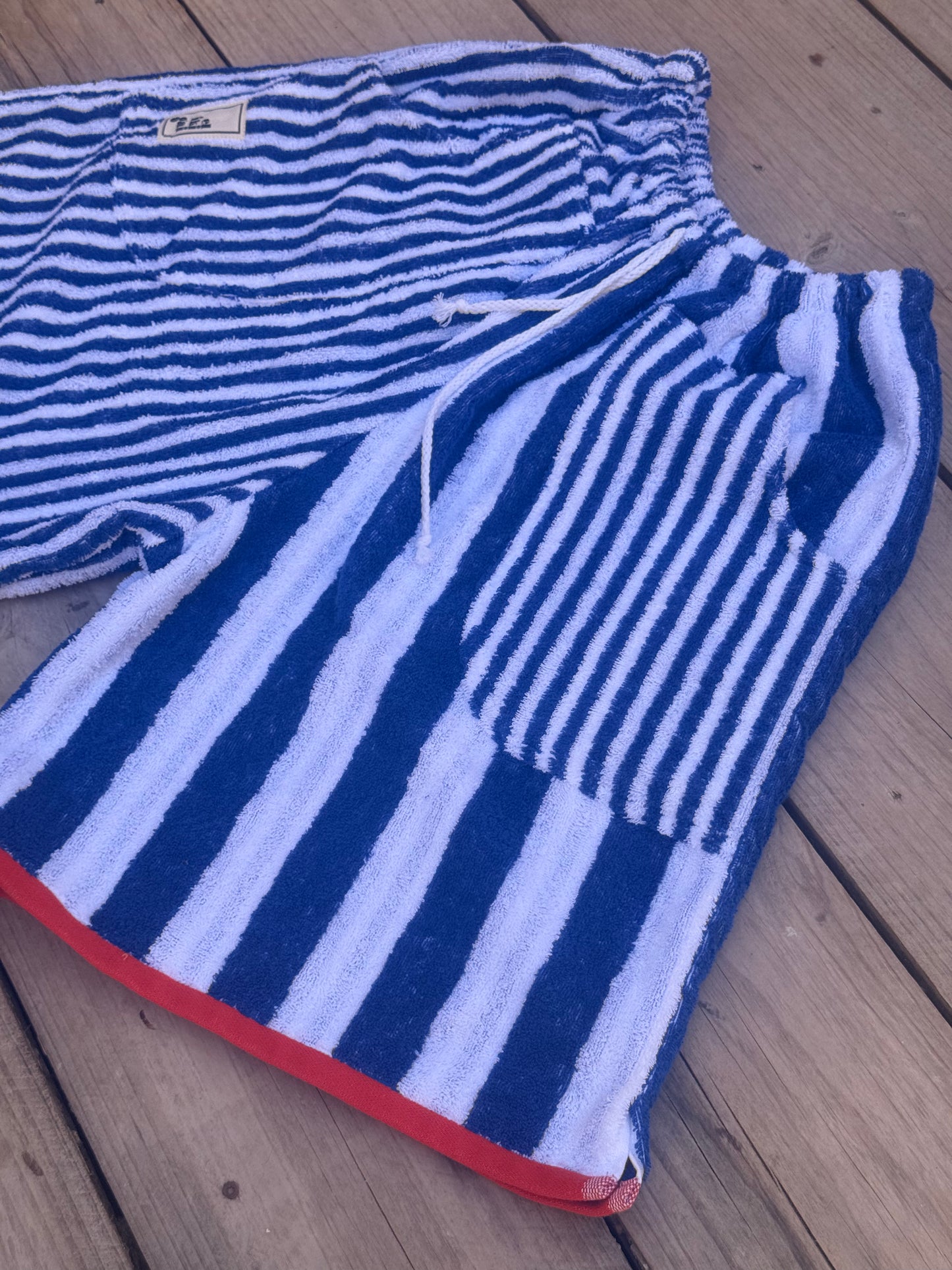Bermudas de toalla.