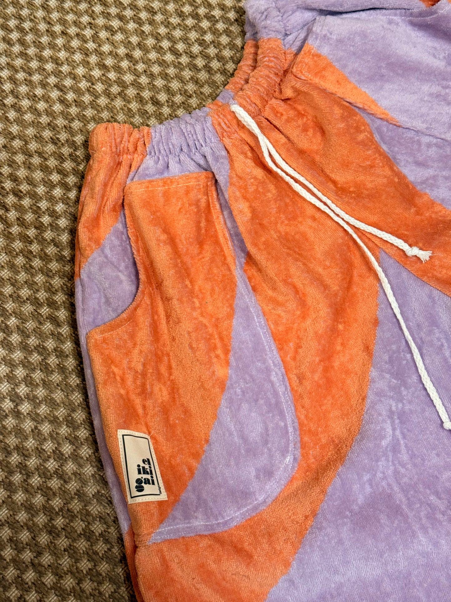 Bermudas de toalla.