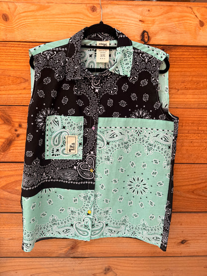 Camisa de bandana sin mangas