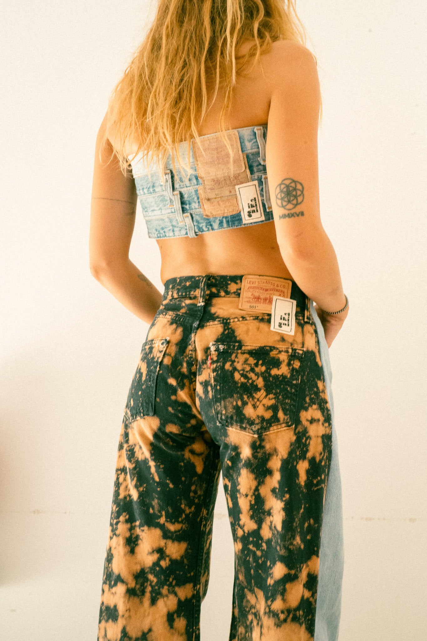 Upside down Levi's