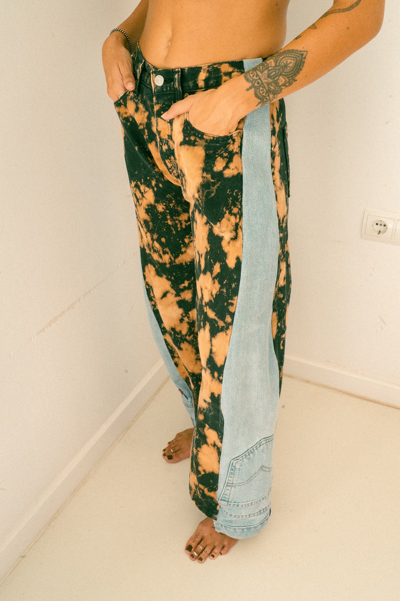 Upside down Levi's